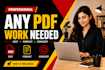 create edit modify convert pdf files quickly in 2 hours