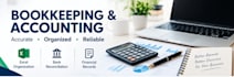 do bookkeeping, bank reconciliation and financial reporting