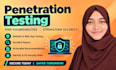 perform authorized web application penetration testing and provide a report