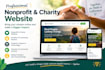 design or redesign nonprofit website community website charity website
