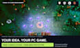 build a complete PC game with ai and polished custom visuals