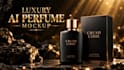 create ai luxury perfume bottle and box mockup