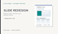 redesign and clean up your powerpoint slides