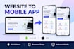 convert your website into a mobile app
