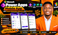 develop power apps mobile app with power automate, dataverse and sharepoint