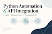 build python automation scripts and integrate apis