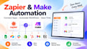 set up zapier and make automation with apis and webhooks