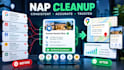 do gmb audit, gmb optimization and nap cleanup for local SEO