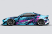 attractive car wrap design and vehicle wrap design