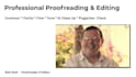 proofread and edit your documents