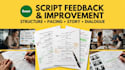 give expert feedback to improve your script
