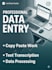do accurate data entry, copy paste, and text transcription
