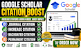 increase your google scholar citation