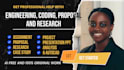 do engineering research, project proposals and technical projects for you