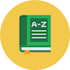 design a language learning app logo with a global speech mark