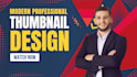 design high CTR urdu youtube thumbnails for your channel