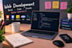 develop a professional frontend and backend website
