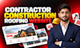 build contractor construction website roofing hvac plumbing website