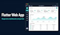 develop a flutter web app with responsive UI and firebase