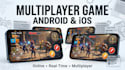 develop 2d 3d and online multiplayer android and IOS mobile games