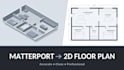 convert matterport 3d scans into accurate 2d floor plans