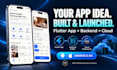 build your flutter app with backend and cloud deployment