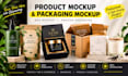 create product mockup, packaging mockup, box mockup and amazon packaging