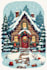 create stunning christmas winter illustration artwork
