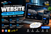 build a modern responsive website for your buisness