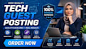 tech guest post and blogger outreach UK USA websites