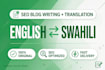 do perfect translations, write blogs and website articles