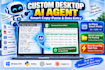 build copy paste ai agent, data entry ai agent or custom ai agent
