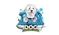 make cool and vibrant mobile dog grooming logo