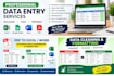 do accurate data entry, typing, and excel data cleaning