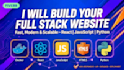 build a modern responsive website