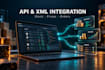 integrate apis and XML feeds for stock prices and orders