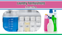develop formula for laundry cosmetic products as a formulation cosmetic chemist