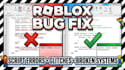 fix roblox game bugs script errors luau issue broken system glitches game