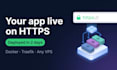 deploy your app on a vps with docker compose, traefik and https