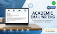 write professional academic emails