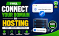 connect your domain to hosting and configure dns