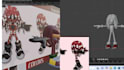 create custom sonic 3d character models and armor for games mod and retextures
