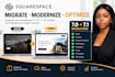 create squarespace 7 0 to 7 1 full website migration and modernization