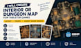 create interior or dungeon map for tabletop games layout props godot game design