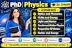 do optics photonics fields energy light condensed properties of matter physics