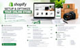 setup shopify store audition product upload photography editing SEO optimization