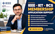 help and support with smieee refernces and full application