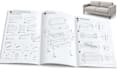 write furniture assembly manuals and illustrated step by step instructions