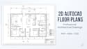 create professional 2d autocad drawings and floor plans
