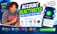 uber reactivation, spark reactivation, uber eats reactivation, uber driver